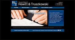 Desktop Screenshot of hewittlegal.com